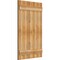Ekena Millwork Joined Board-n-Batten Shutters, Rough Sawn Western Red Cedar, 26 7/8W x 44H, PR RBJ06S26X044RWR - alternate 2